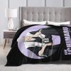 BLEACH Gin Ichimaru Black Fleece Blanket