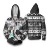 BLEACH Gin Ichimaru Ugly Christmas Zip Up Hoodie