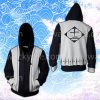 BLEACH Mayuri Kurotsuchi Cosplay Zip Up Hoodie