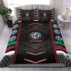 Alfa Romeo Custom Name F1 Team Special Edition Bedding Set
