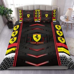 Ferrari Custom Name F1 Team Special Edition Bedding Set