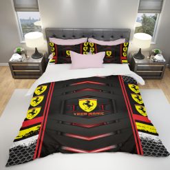 Ferrari Custom Name F1 Team Special Edition Bedding Set