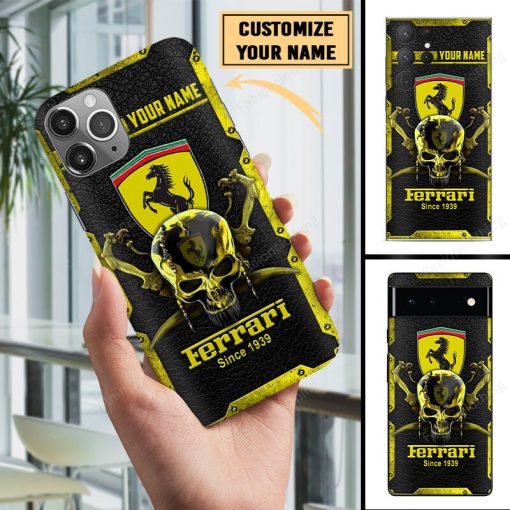 Ferrari Custom Name Gift For Fans Phone Case