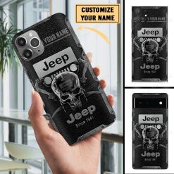 Jeep Custom Name Gift For Fans Phone Case