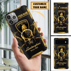 Lamborghini Custom Name Gift For Fans Phone Case