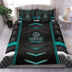 Mercedes Custom Name F1 Team Special Edition Bedding Set