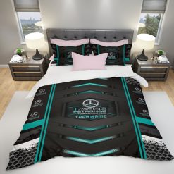 Mercedes Custom Name F1 Team Special Edition Bedding Set