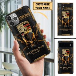 Porsche Custom Name Gift For Fans Phone Case
