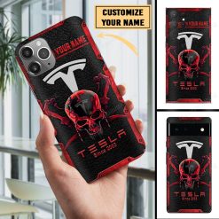 Tesla Custom Name Gift For Fans Phone Case