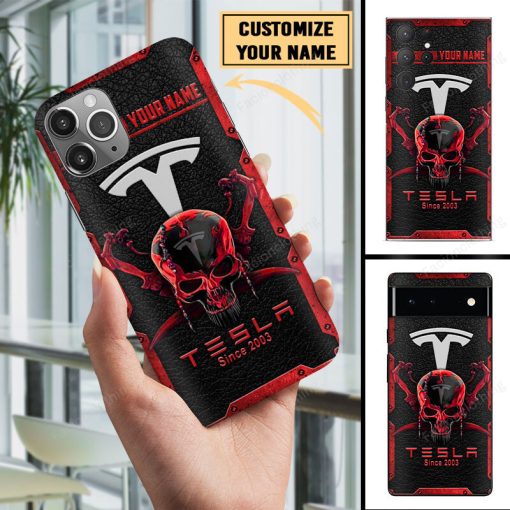 Tesla Custom Name Gift For Fans Phone Case