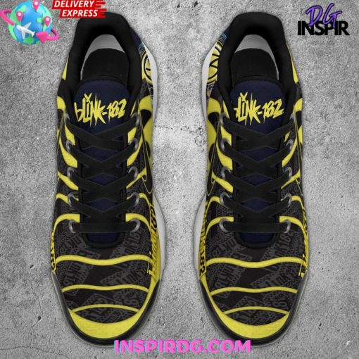 Blink-182 Golden Air Max Plus Shoes