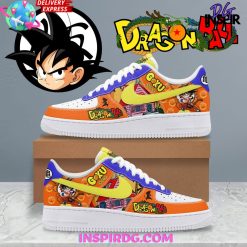 Dragon Ball Goku Custom Name Limited Edition Air Force 1 Sneakers