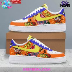 Dragon Ball Goku Custom Name Limited Edition Air Force 1 Sneakers