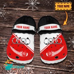 Audi Custom Name New Edition Fleece Crocs