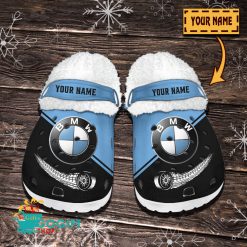 BMW Custom Name New Edition Fleece Crocs