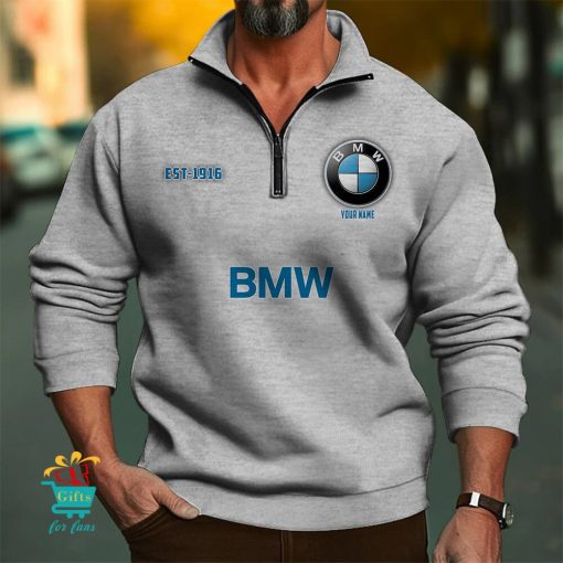 BMW Custom Name New Edition Zipper Sweatshirt