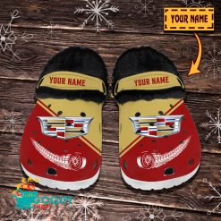 Cadillac Custom Name Limited Edition Fleece Crocs
