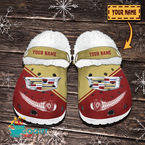 Cadillac Custom Name Limited Edition Fleece Crocs