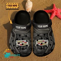 Cadillac Custom Name New Edition Fleece Crocs