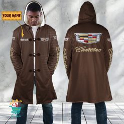 Cadillac Custom Name New Edition Hooded Overcoat