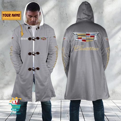 Cadillac Custom Name New Edition Hooded Overcoat