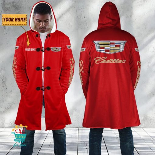 Cadillac Custom Name New Edition Hooded Overcoat