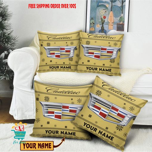 Cadillac Custom Name Special Edition Square Pillow Case
