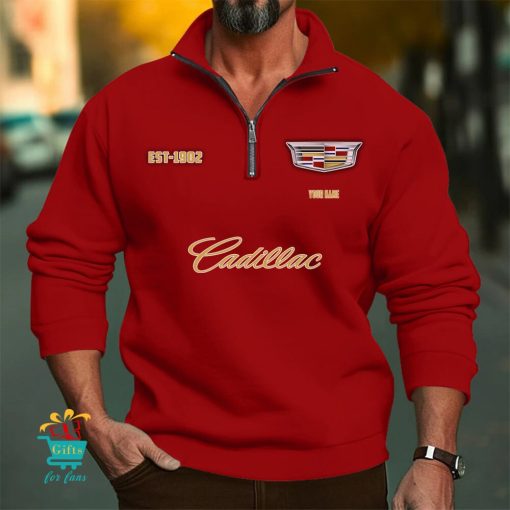 Cadillac CustomName New Edition Zipper Sweatshirt