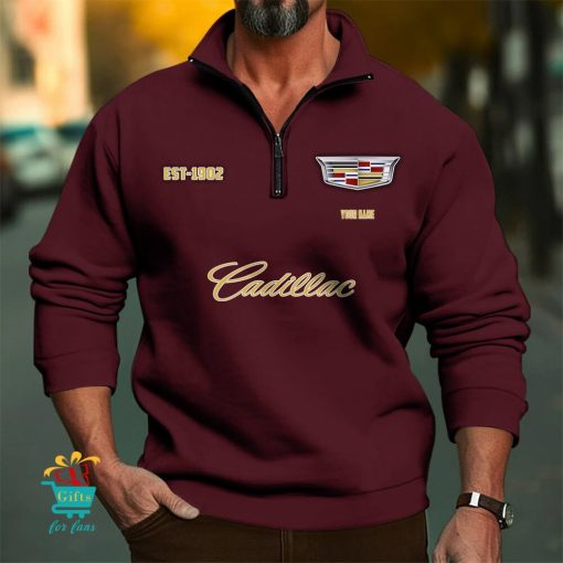 Cadillac CustomName New Edition Zipper Sweatshirt