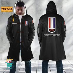 Chevrolet Camaro Custom Name New Edition Hooded Overcoat