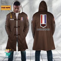 Chevrolet Camaro Custom Name New Edition Hooded Overcoat