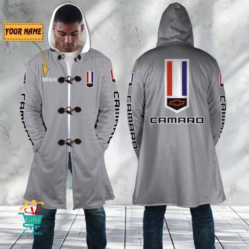 Chevrolet Camaro Custom Name New Edition Hooded Overcoat