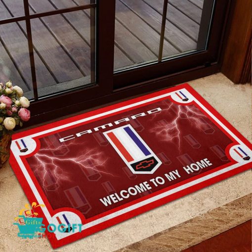Chevrolet Camaro Custom Name Rubber Doormat