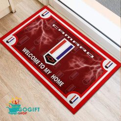 Chevrolet Camaro Custom Name Rubber Doormat