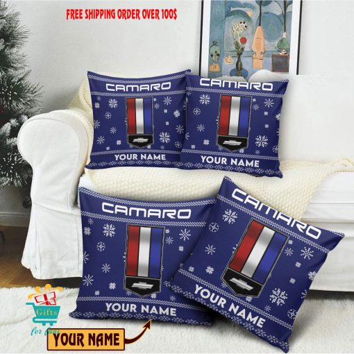 Chevrolet Camaro Custom Name Special Edition Square Pillow Case