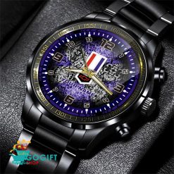Chevrolet Camaro Custom Name Steel Watch