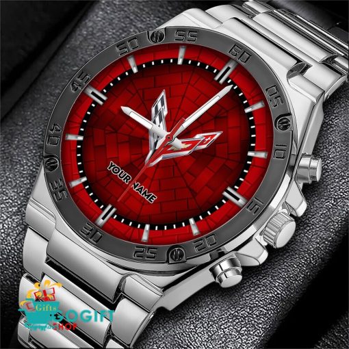 Chevrolet Corvette Custom Name Limited Edition SteelStorm Watch