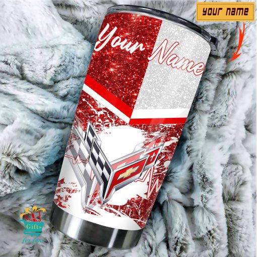 Chevrolet Corvette Custom Name Limited Edition Tumbler