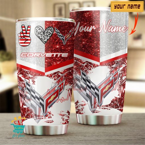 Chevrolet Corvette Custom Name Limited Edition Tumbler