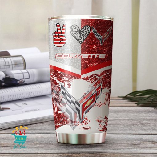 Chevrolet Corvette Custom Name Limited Edition Tumbler