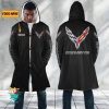 Chevrolet Corvette Custom Name New Edition Hooded Overcoat