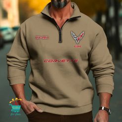 Chevrolet Corvette CustomName New Edition Zipper Sweatshirt
