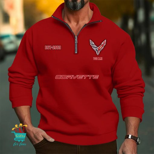 Chevrolet Corvette CustomName New Edition Zipper Sweatshirt