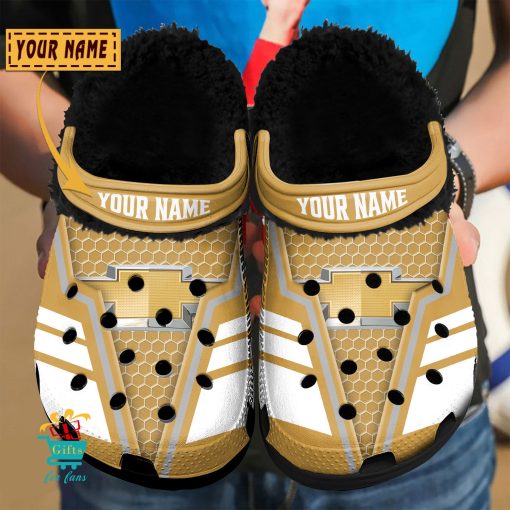 Chevrolet Custom Name Limited Edition Fleece Crocs