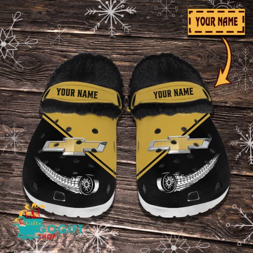 Chevrolet Custom Name New Edition Fleece Crocs
