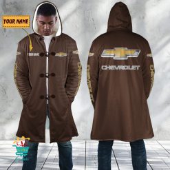 Chevrolet Custom Name New Edition Hooded Overcoat
