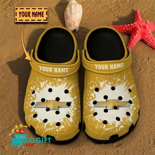Chevrolet Custom Name Special Edition BW Crocs