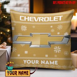 Chevrolet Custom Name Special Edition Square Pillow Case