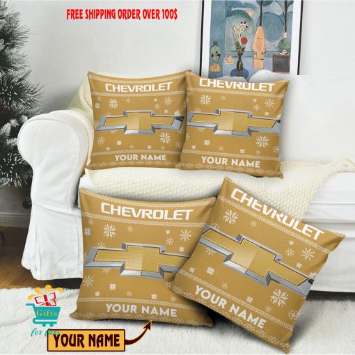 Chevrolet Custom Name Special Edition Square Pillow Case