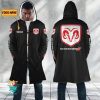 Dodge Custom Name New Edition Hooded Overcoat